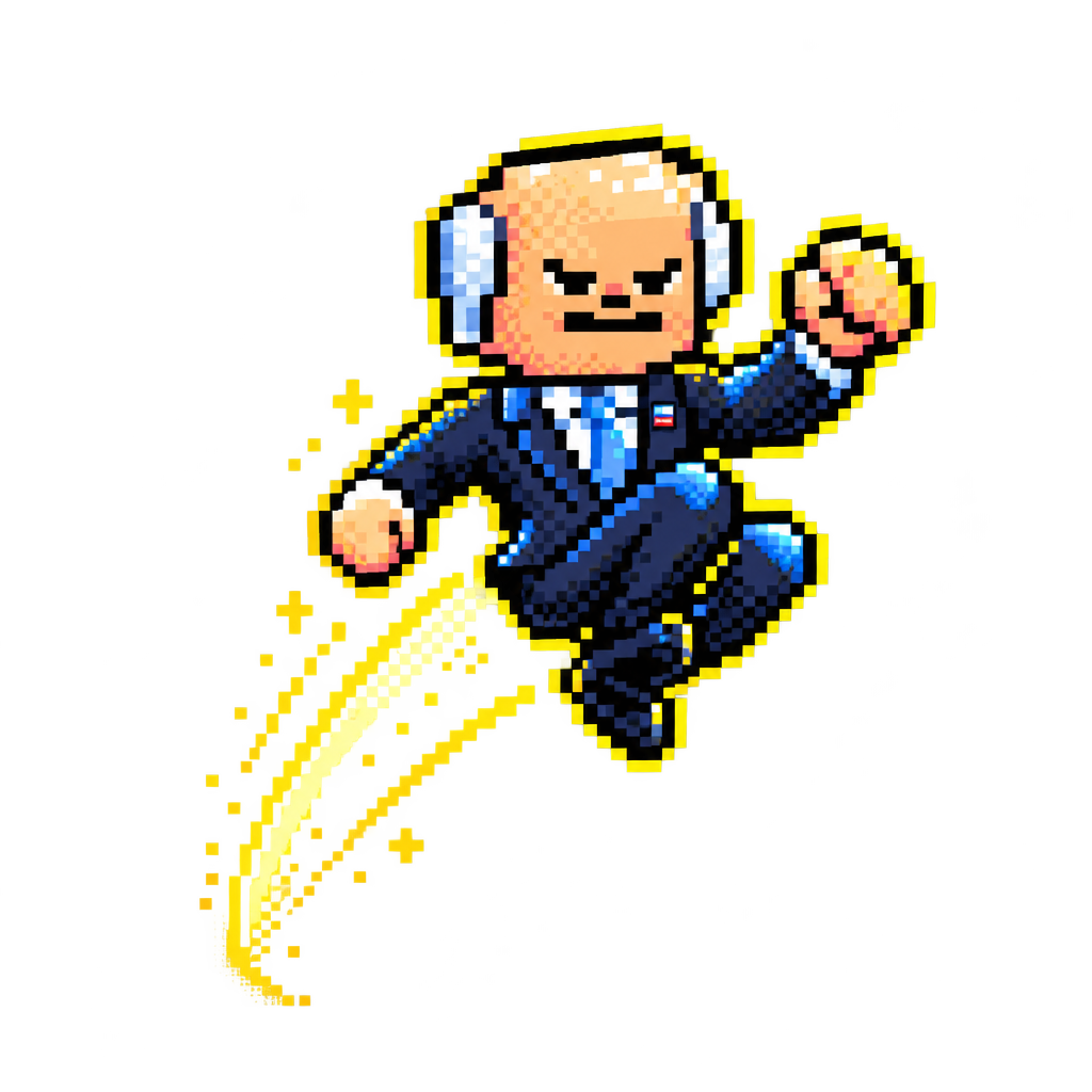 Boden character mid-leap with a bright motion trail